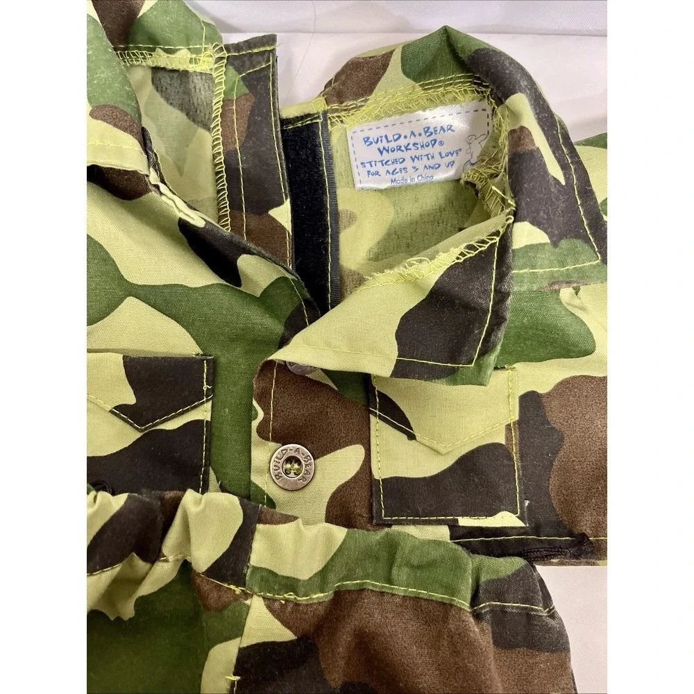 Build A Bear Clothes Accessories Lot Cameo Military Uniform Skirts & Shoes